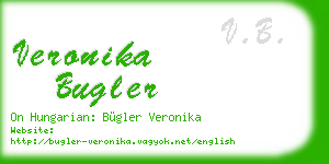veronika bugler business card